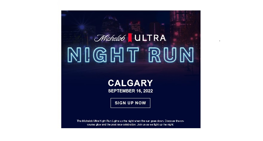 Ultra Night Run Calgary
