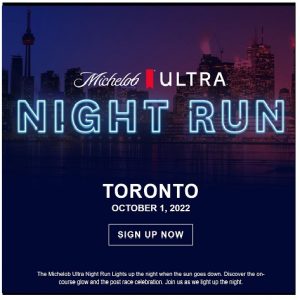 Ultra Night Run Toronto