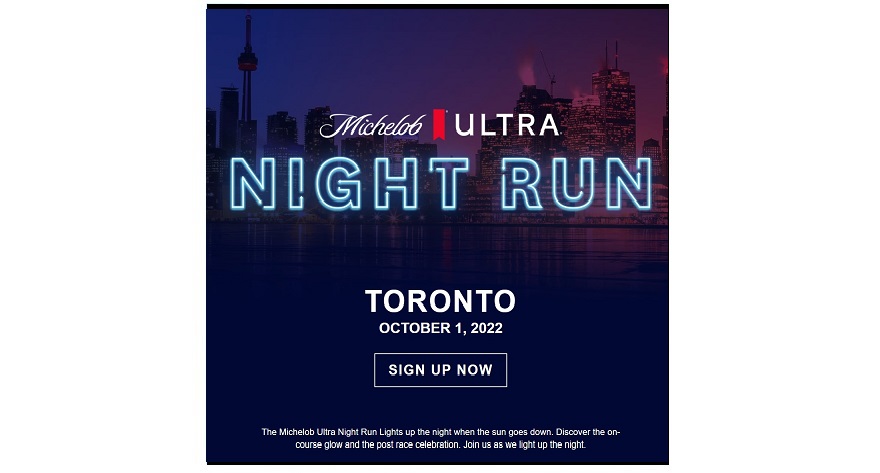 Ultra Night Run Toronto
