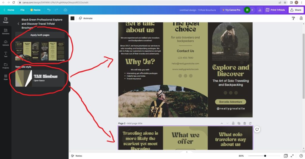 How To Design Trifold Brochures With Canva